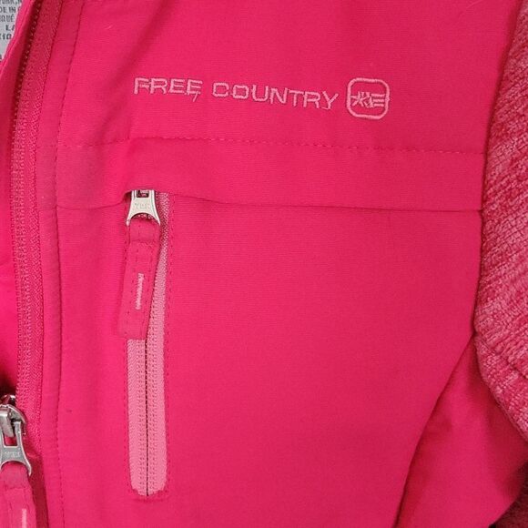 Free Country Kids Zip Up Hoodie Jacket - L 10/12 - Picture 4 of 4
